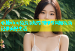 心糖vlog免费版轻松制作专属短视频记录美好生活