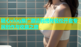 糖心vlog推广邀请码揭秘轻松开启专属创作与收益之路