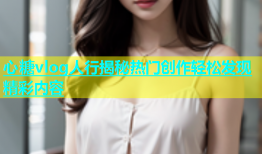 心糖vlog人行揭秘热门创作轻松发现精彩内容