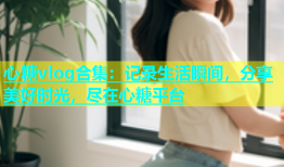 心糖vlog合集：记录生活瞬间，分享美好时光，尽在心糖平台