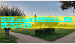 高清糖心vlog女主角照片大全，尽享美图欣赏与下载