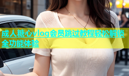 成人糖心vlog会员跳过教程轻松解锁全功能体验