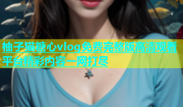 柚子猫糖心vlog免费完整版高清观看平台精彩内容一网打尽