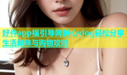 好件app福引导网糖心vlog轻松分享生活趣味与购物攻略