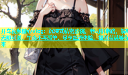 开车视频糖心vlog：沉浸式私密影院，老司机带路，解锁无限刺激，午夜不再孤单，尽享丝滑体验，福利满满等你来