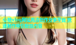 心糖vlog网址高清创作分享平台 快速制作吸引粉丝内容