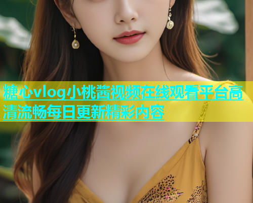 糖心vlog小桃酱视频在线观看平台高清流畅每日更新精彩内容