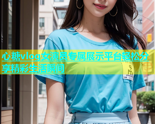 心糖vlog女演员专属展示平台轻松分享精彩生活瞬间
