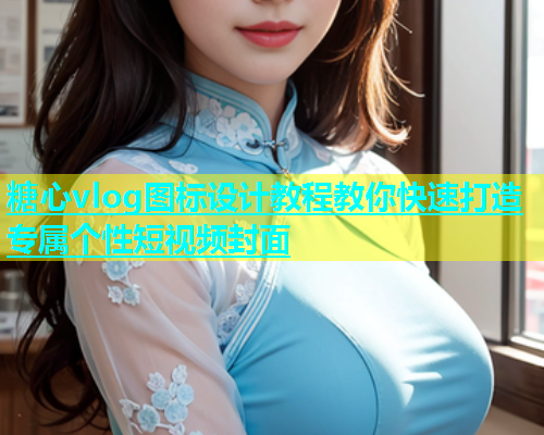 糖心vlog图标设计教程教你快速打造专属个性短视频封面