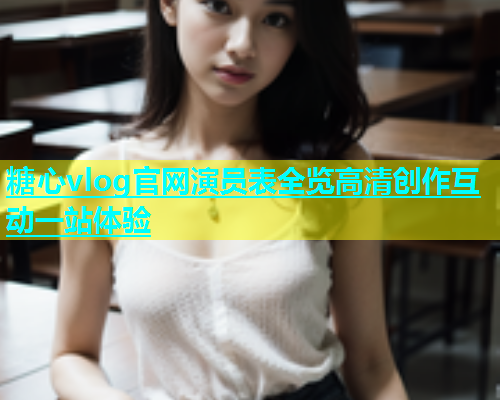 糖心vlog官网演员表全览高清创作互动一站体验
