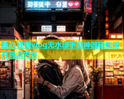 糖心视频vlog无水印下载神器轻松保存高清内容